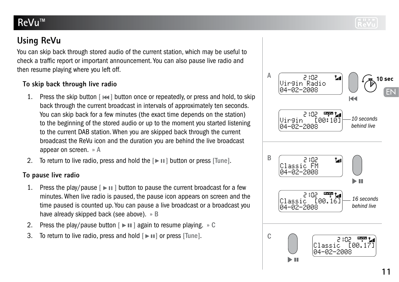Revu, Using revu | Pure Highway User Manual | Page 13 / 24