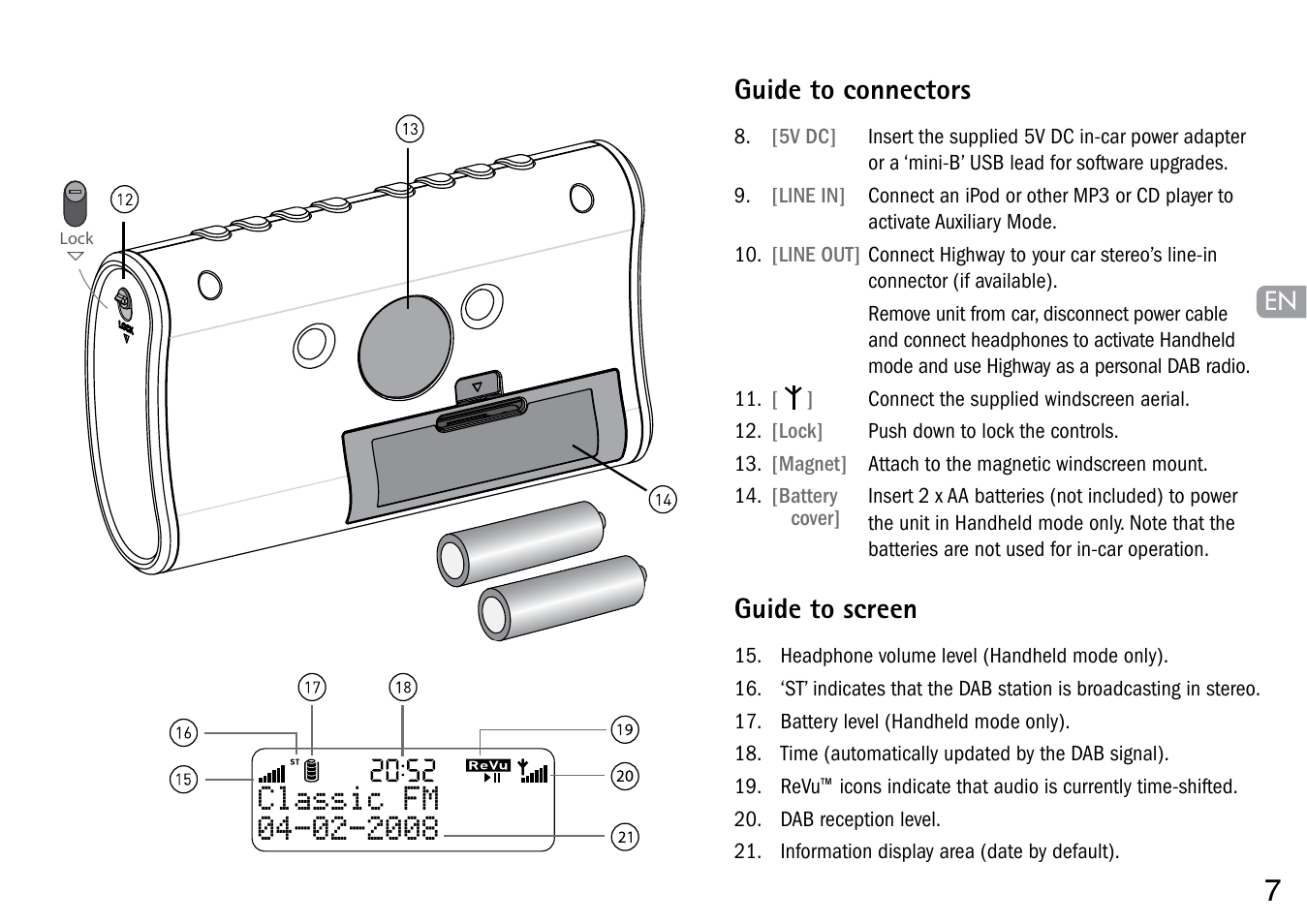 Pure Highway User Manual | Page 9 / 24