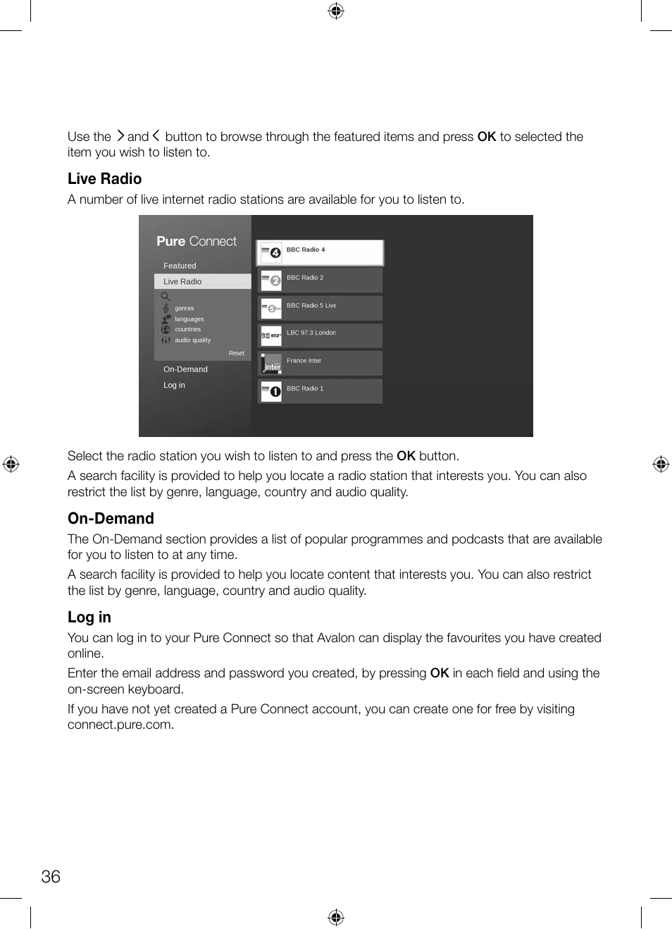 Pure Avalon 300R Connect User Manual | Page 40 / 64