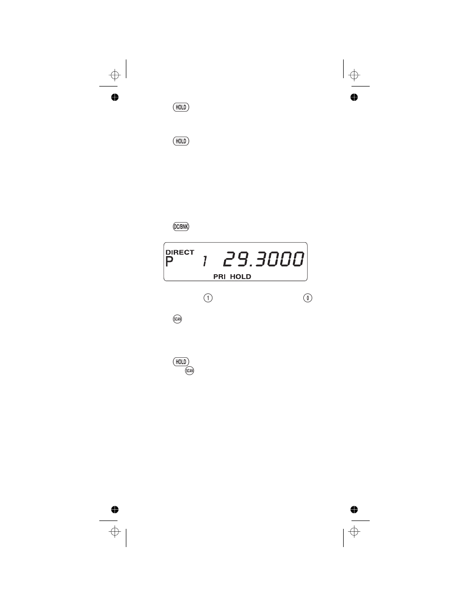 One-key direct access channels, Priority scan | Racing Electronics SC150 User Manual | Page 18 / 35