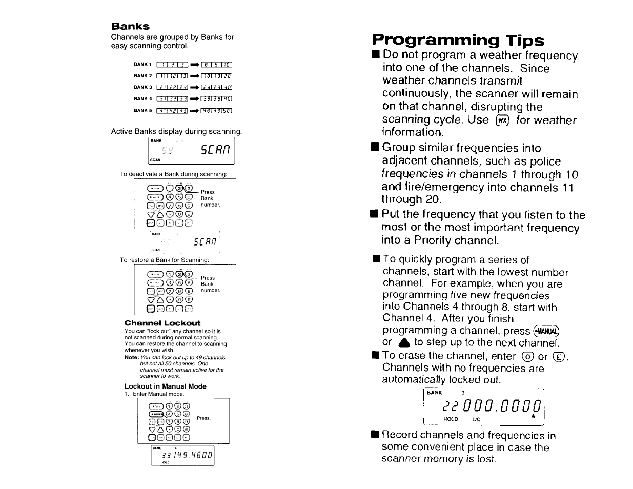 Racing Electronics BC80XLT User Manual | Page 18 / 32