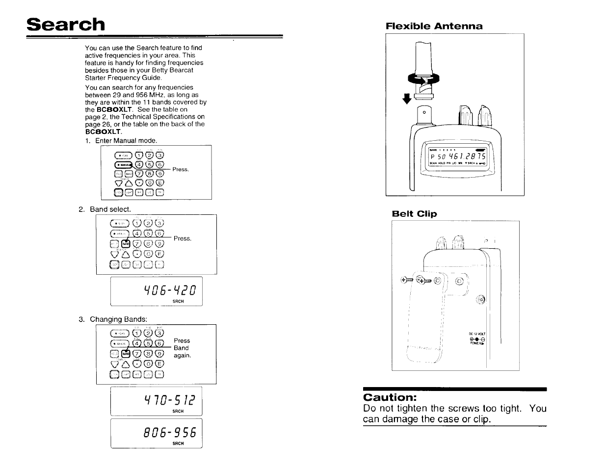 Racing Electronics BC80XLT User Manual | Page 22 / 32