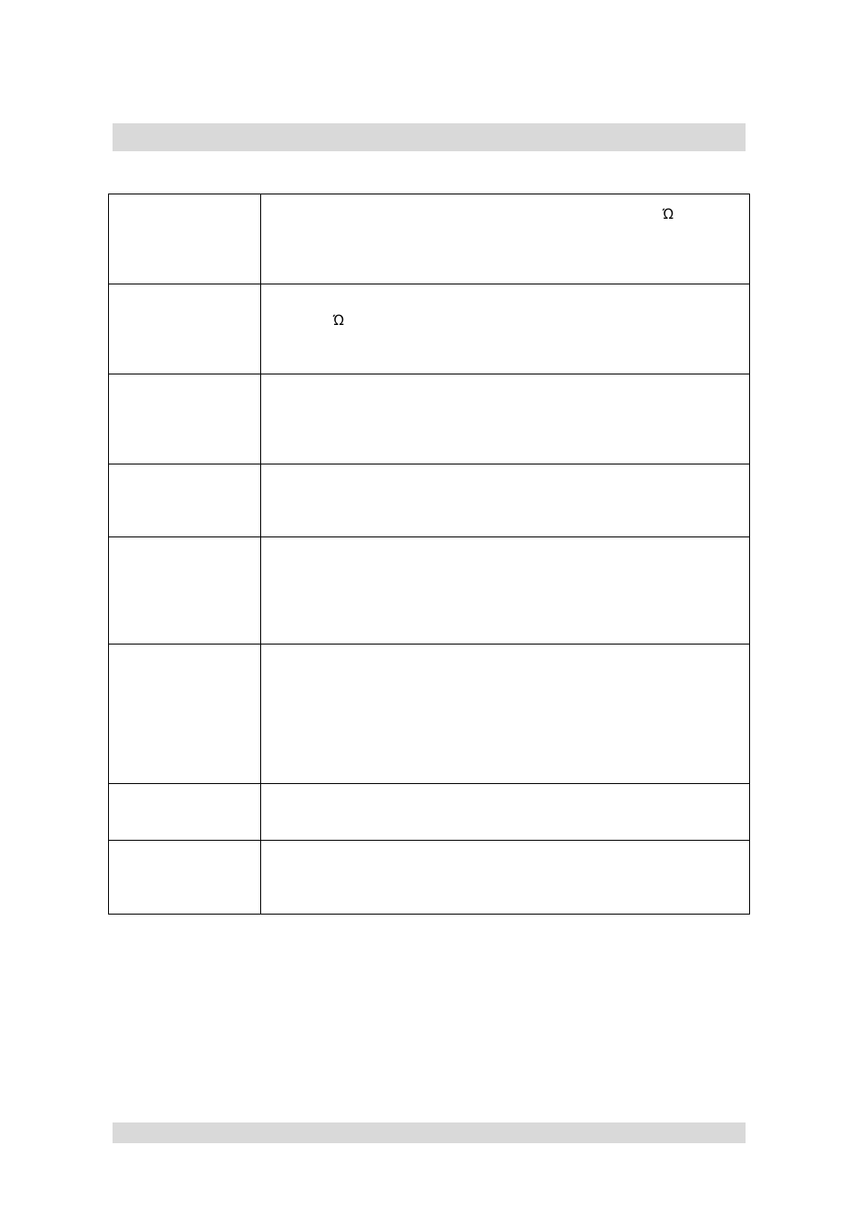 Specifications | Rosendahl mif 4 User Manual | Page 14 / 14
