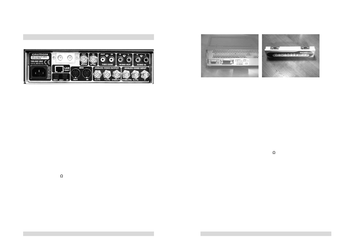 Connections | Rosendahl bonsaiDRIVE User Manual | Page 5 / 27