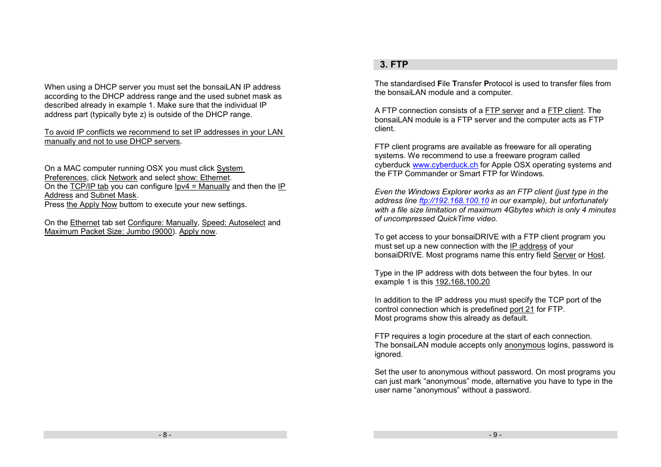 Rosendahl bonsaiLAN User Manual | Page 5 / 12