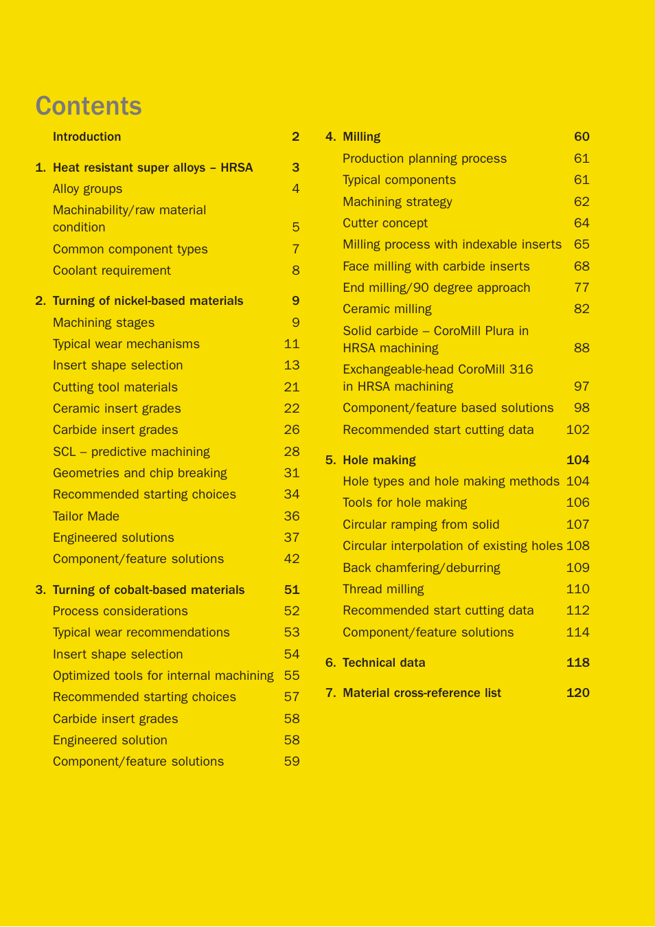Sandvik Coromant Heat resistant super alloys User Manual | Page 3 / 132