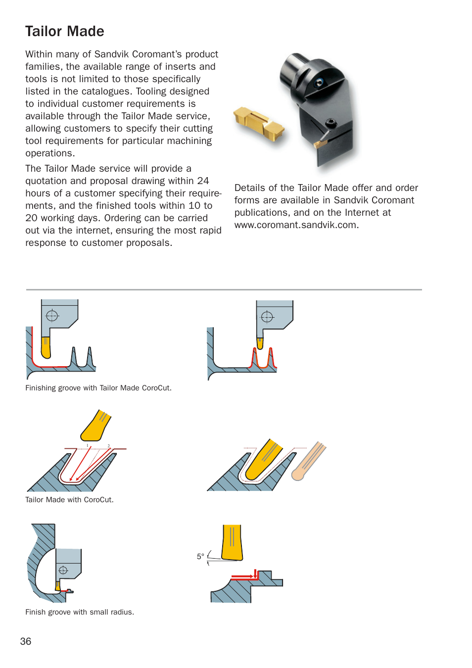 Tailor made | Sandvik Coromant Heat resistant super alloys User Manual | Page 38 / 132