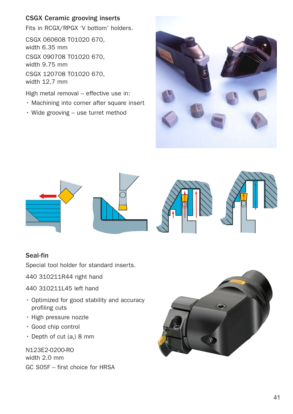 Sandvik Coromant Heat resistant super alloys User Manual | Page 43 / 132
