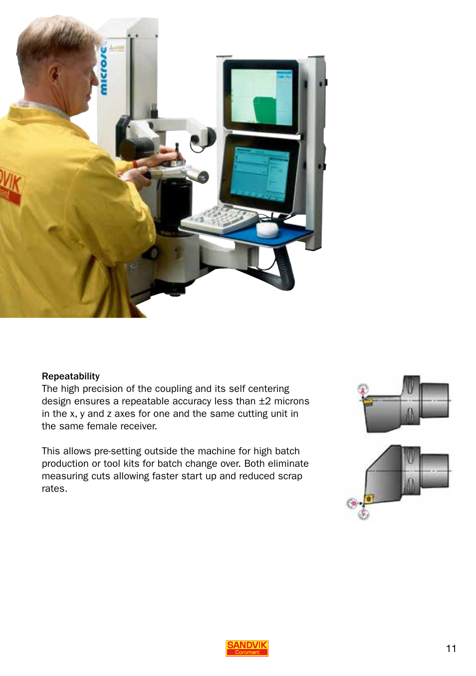 Sandvik Coromant Quick Change for CNC Lathes User Manual | Page 11 / 40