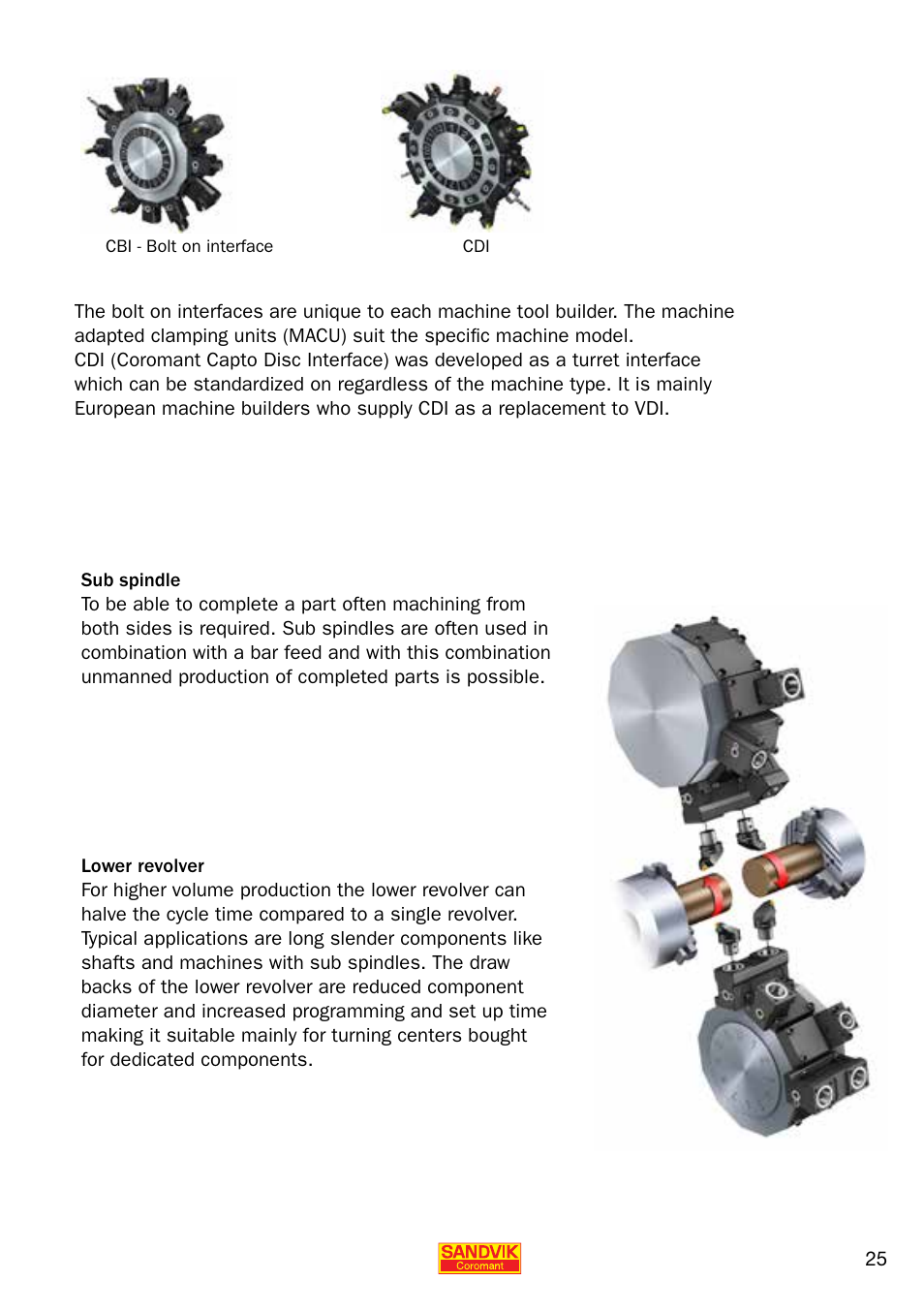 Sandvik Coromant Quick Change for CNC Lathes User Manual | Page 25 / 40