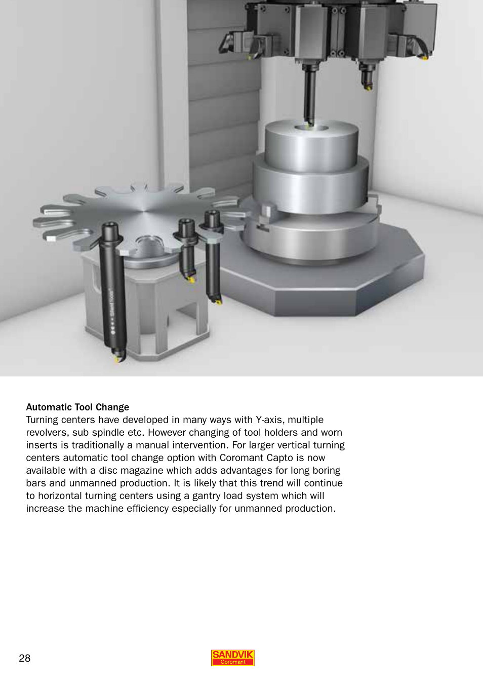 Sandvik Coromant Quick Change for CNC Lathes User Manual | Page 28 / 40