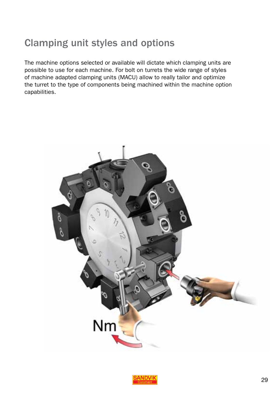 Clamping unit styles and options | Sandvik Coromant Quick Change for CNC Lathes User Manual | Page 29 / 40
