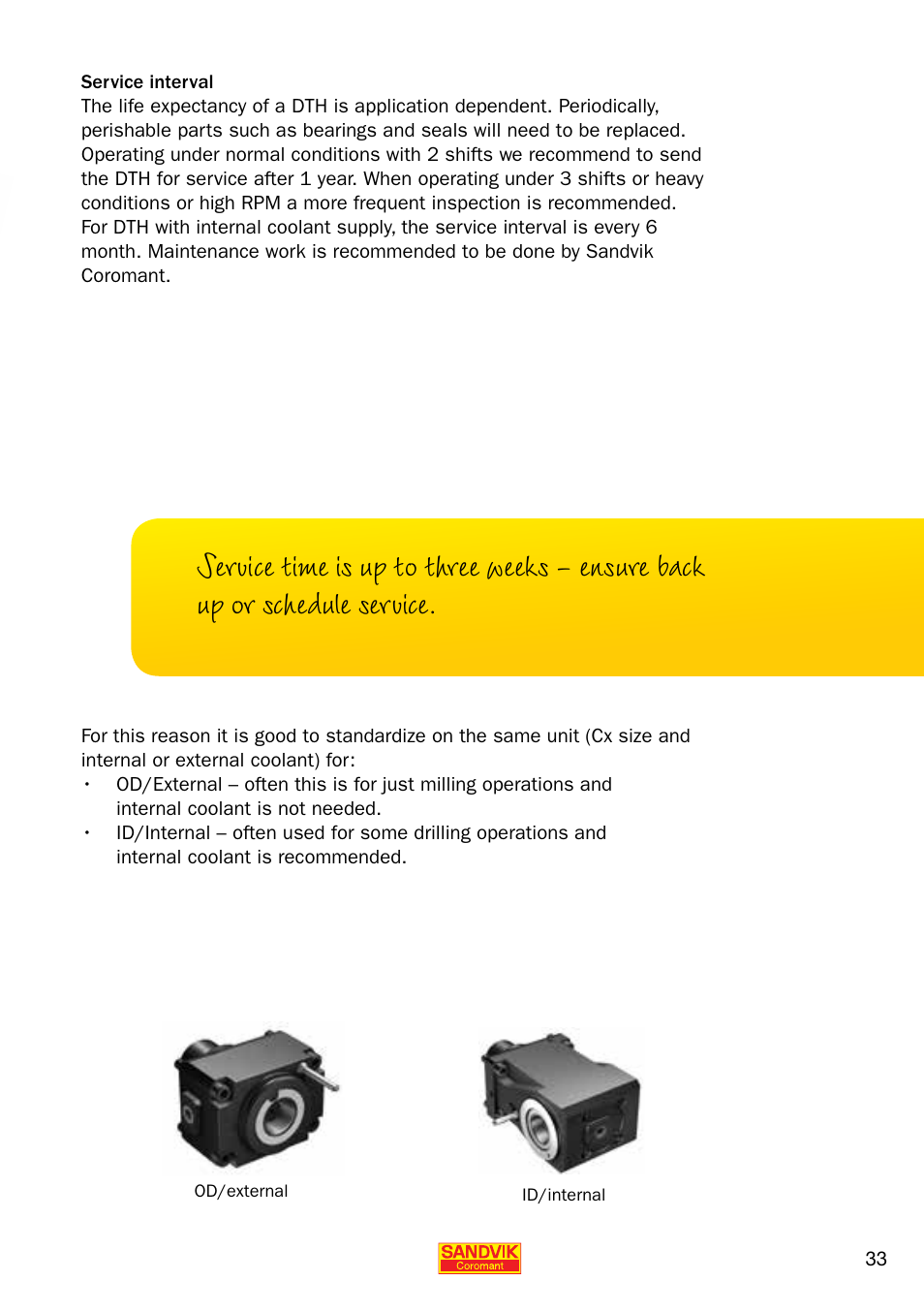 Sandvik Coromant Quick Change for CNC Lathes User Manual | Page 33 / 40
