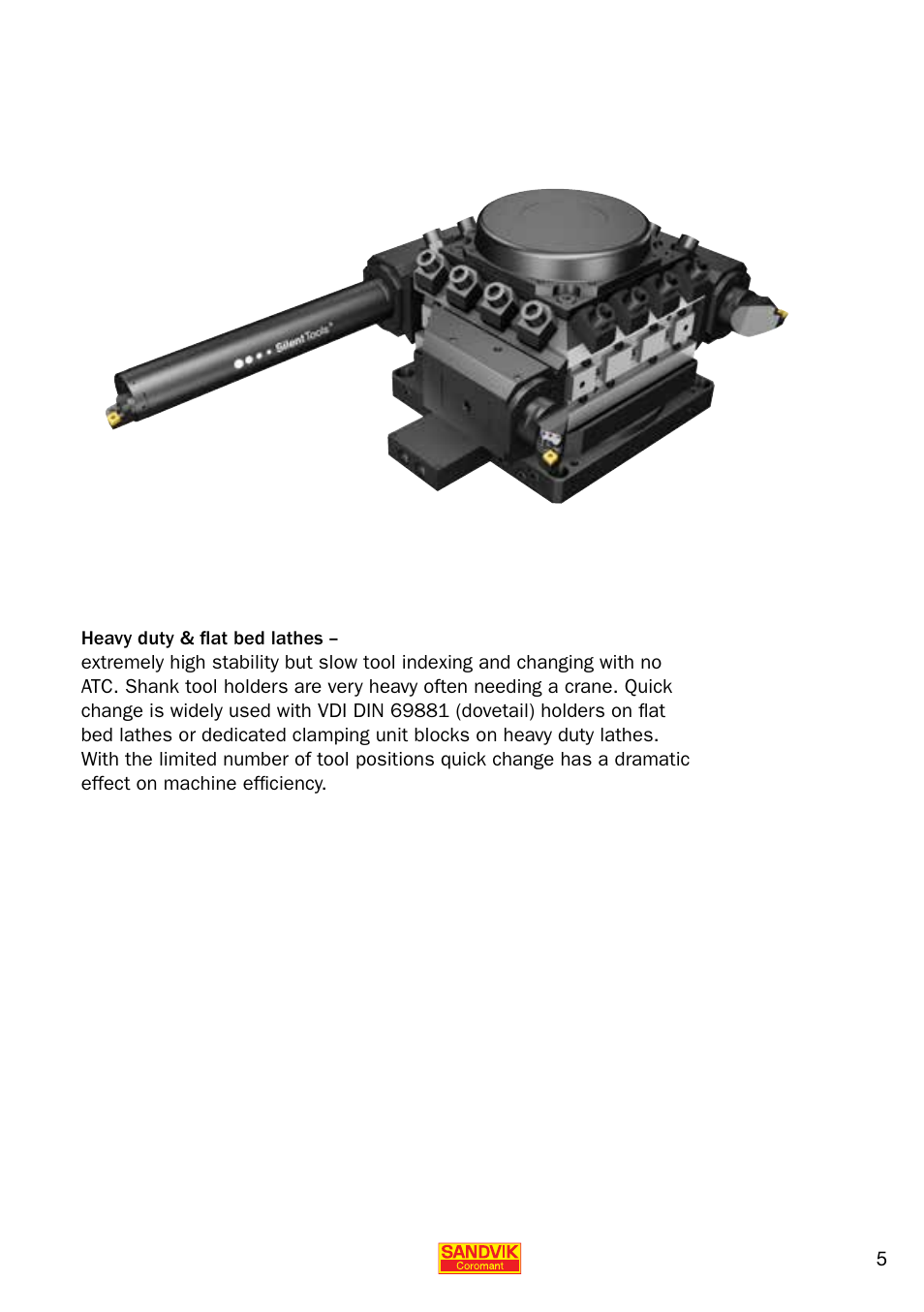 Sandvik Coromant Quick Change for CNC Lathes User Manual | Page 5 / 40