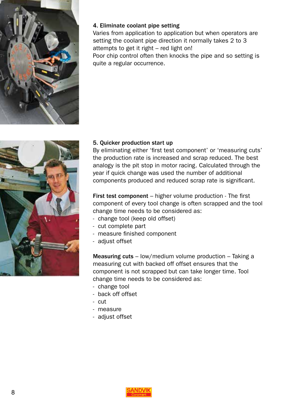 Sandvik Coromant Quick Change for CNC Lathes User Manual | Page 8 / 40