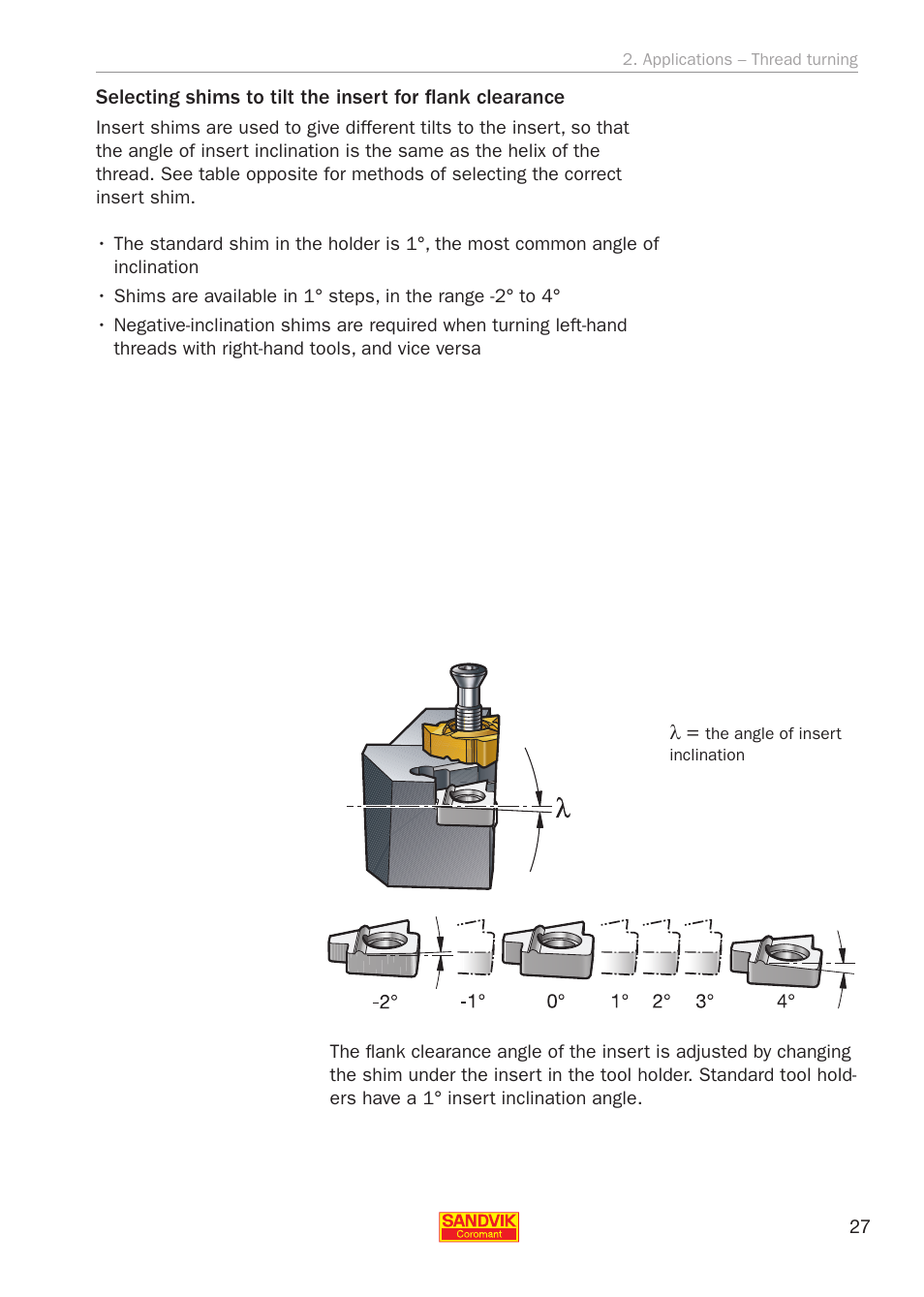 Sandvik Coromant Threading User Manual | Page 27 / 118