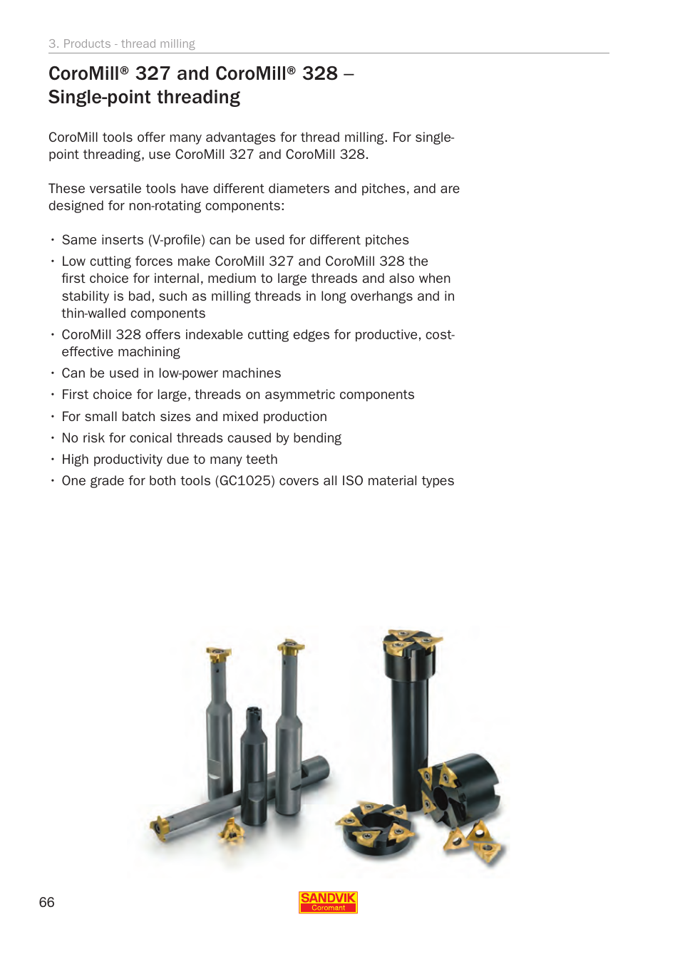 Sandvik Coromant Threading User Manual | Page 66 / 118