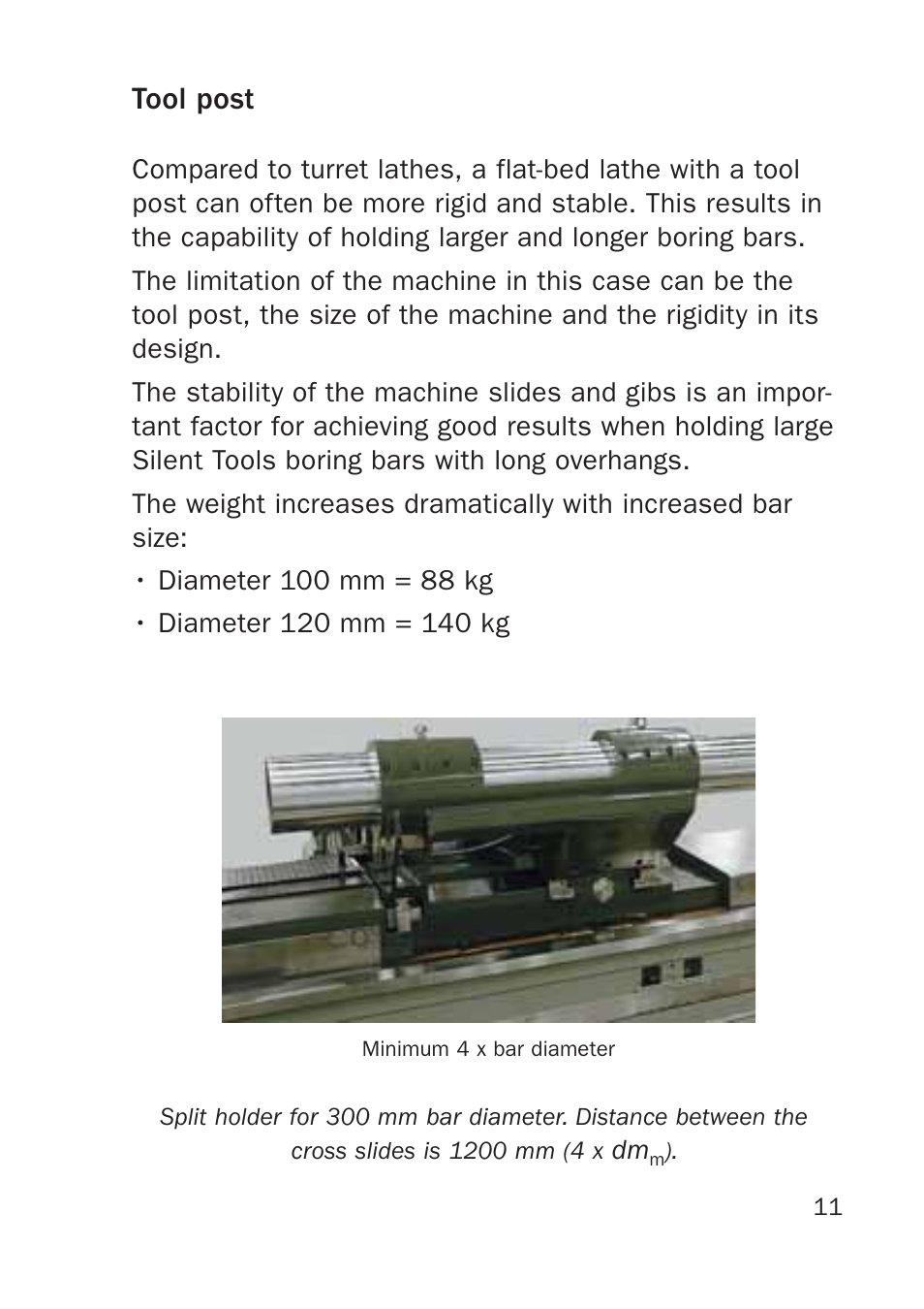 Tool post | Sandvik Coromant Silent tools - users guide User Manual | Page 11 / 36
