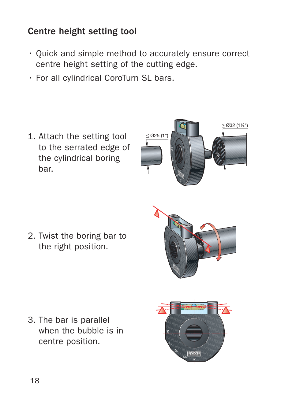 Sandvik Coromant Silent tools - users guide User Manual | Page 18 / 36