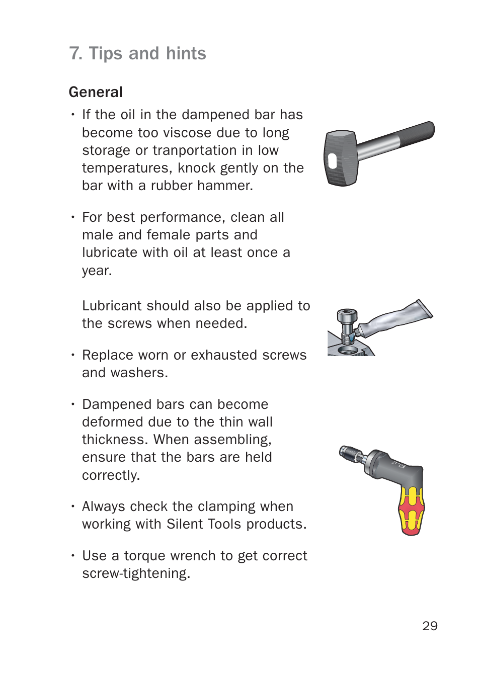 Tips and hints | Sandvik Coromant Silent tools - users guide User Manual | Page 29 / 36