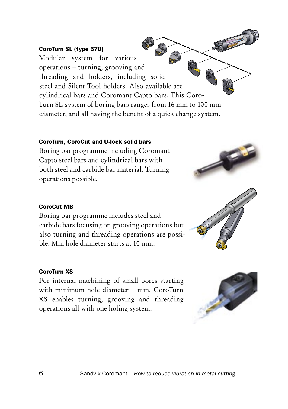 Sandvik Coromant Silent tools - How to reduce vibration in metal cutting User Manual | Page 10 / 60