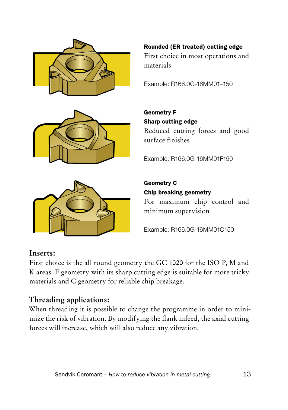 Sandvik Coromant Silent tools - How to reduce vibration in metal cutting User Manual | Page 17 / 60
