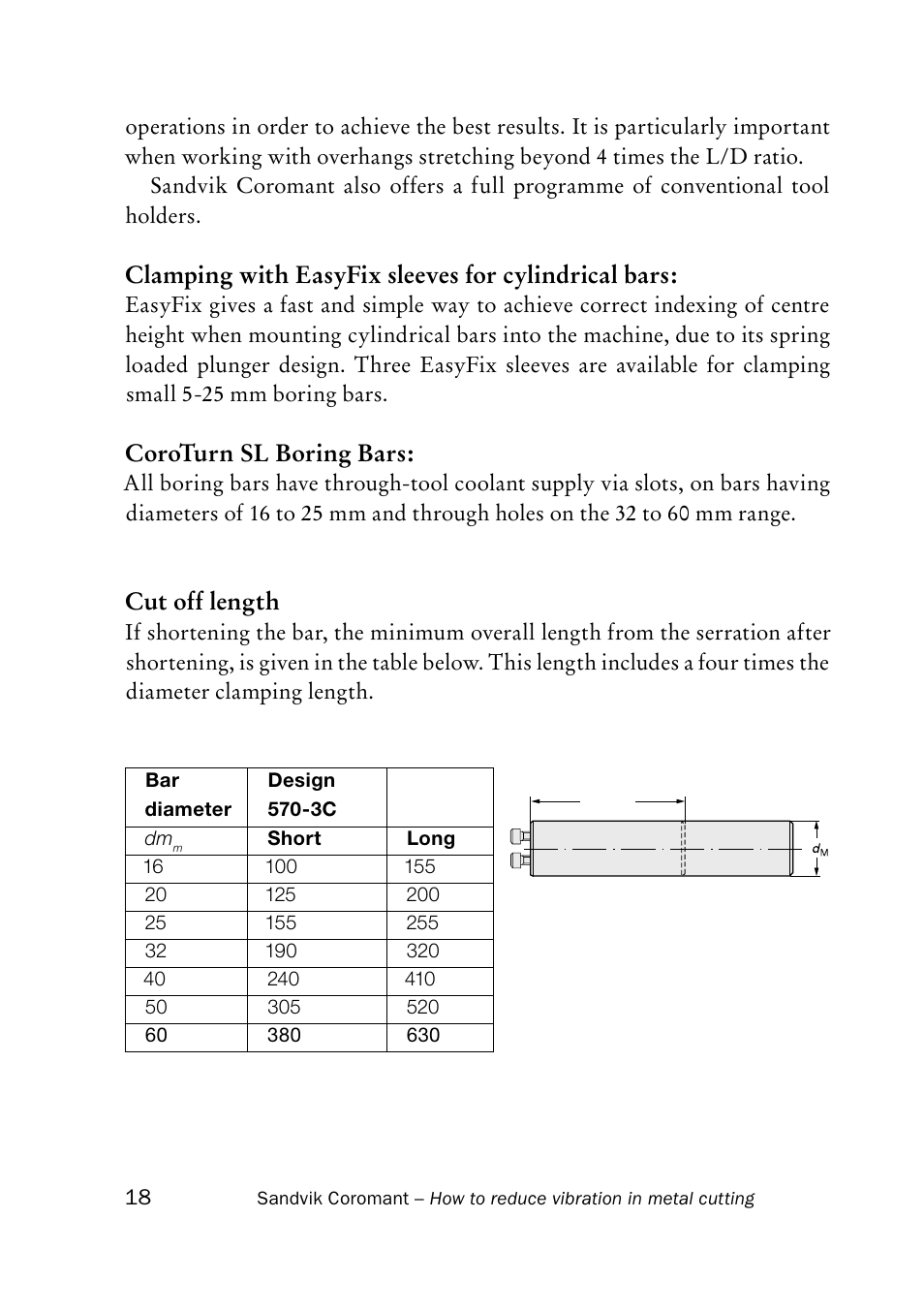 Sandvik Coromant Silent tools - How to reduce vibration in metal cutting User Manual | Page 22 / 60