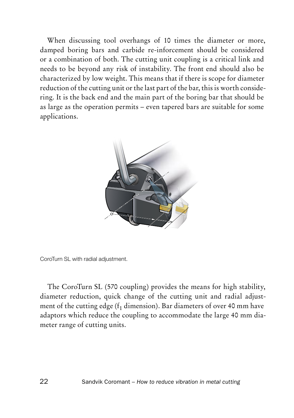 Sandvik Coromant Silent tools - How to reduce vibration in metal cutting User Manual | Page 26 / 60
