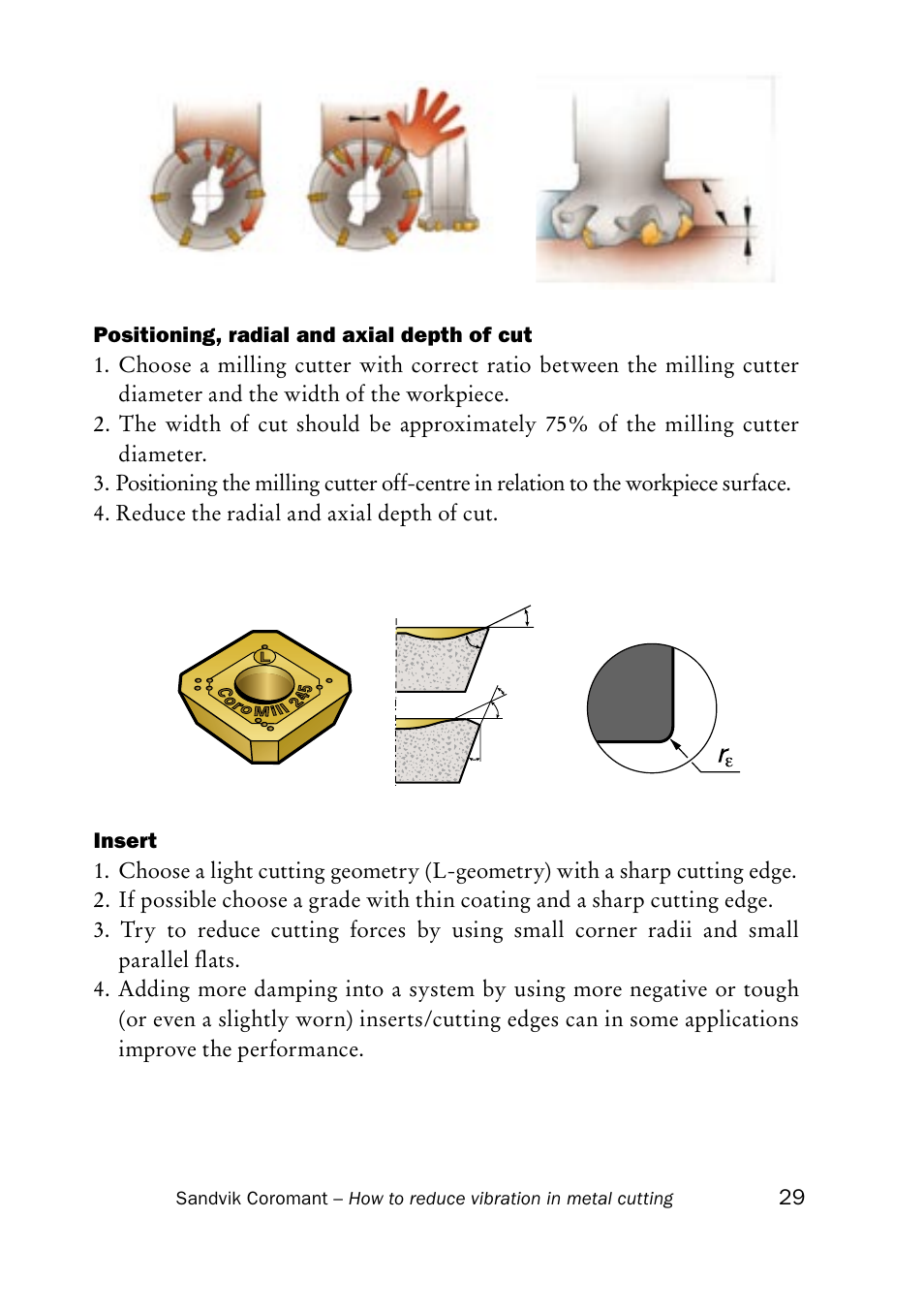 Sandvik Coromant Silent tools - How to reduce vibration in metal cutting User Manual | Page 33 / 60