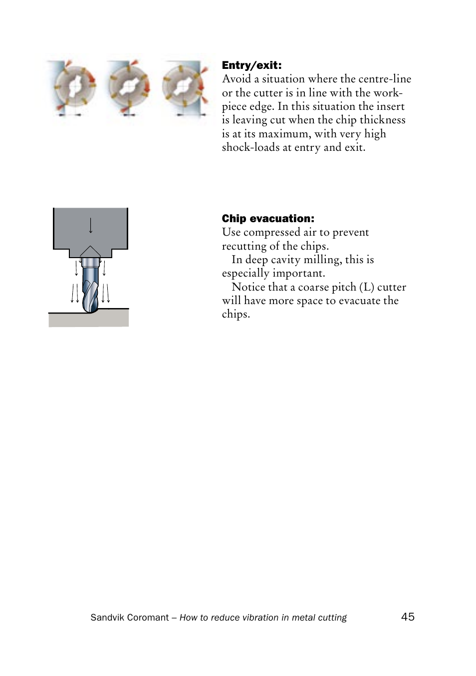 Sandvik Coromant Silent tools - How to reduce vibration in metal cutting User Manual | Page 49 / 60