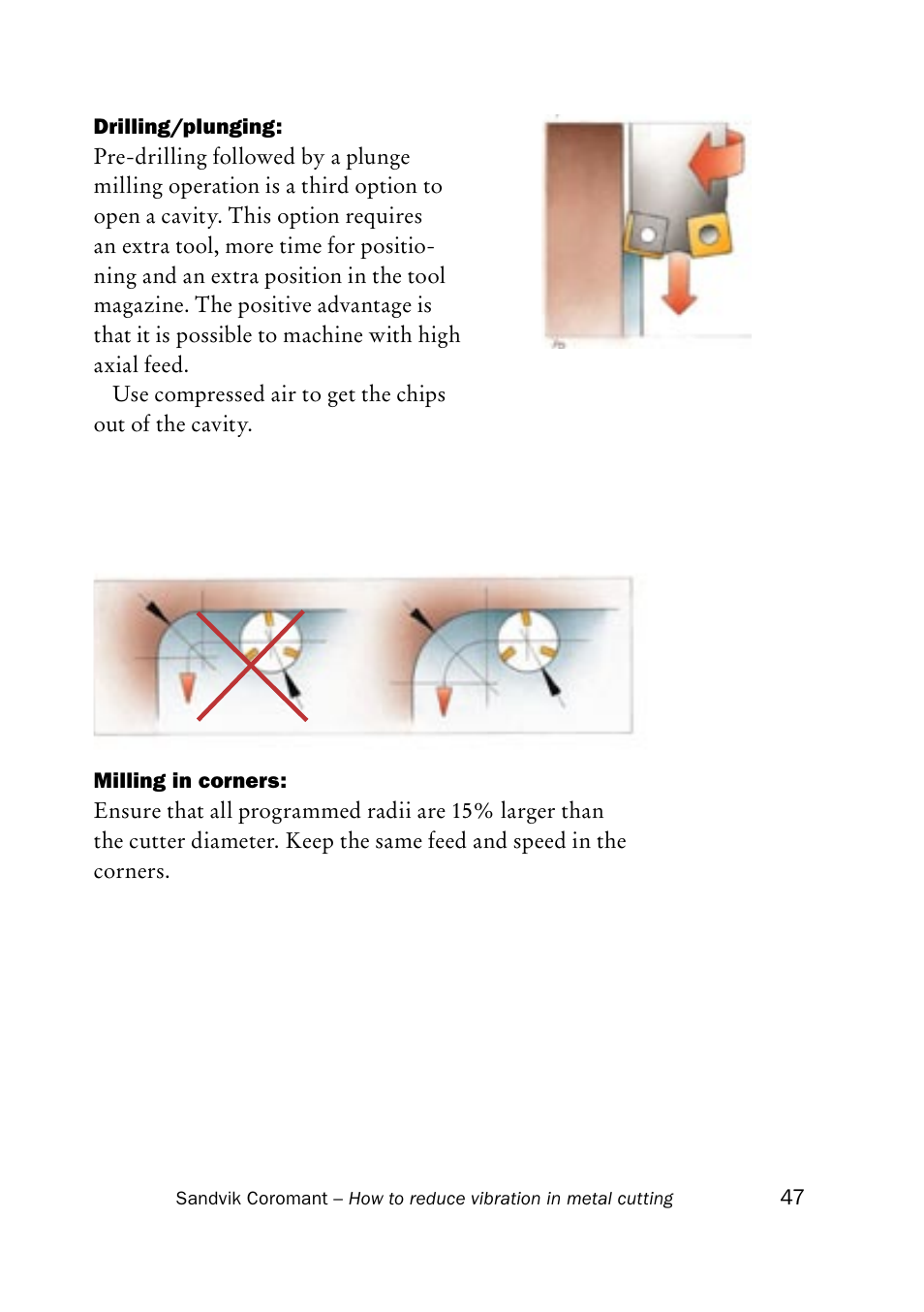 Sandvik Coromant Silent tools - How to reduce vibration in metal cutting User Manual | Page 51 / 60
