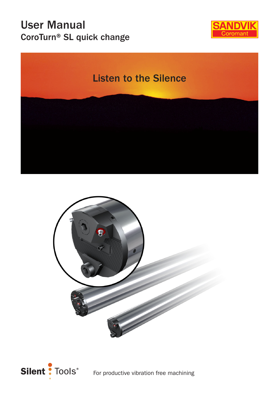 Sandvik Coromant CoroTurn SL quick change User Manual | 4 pages