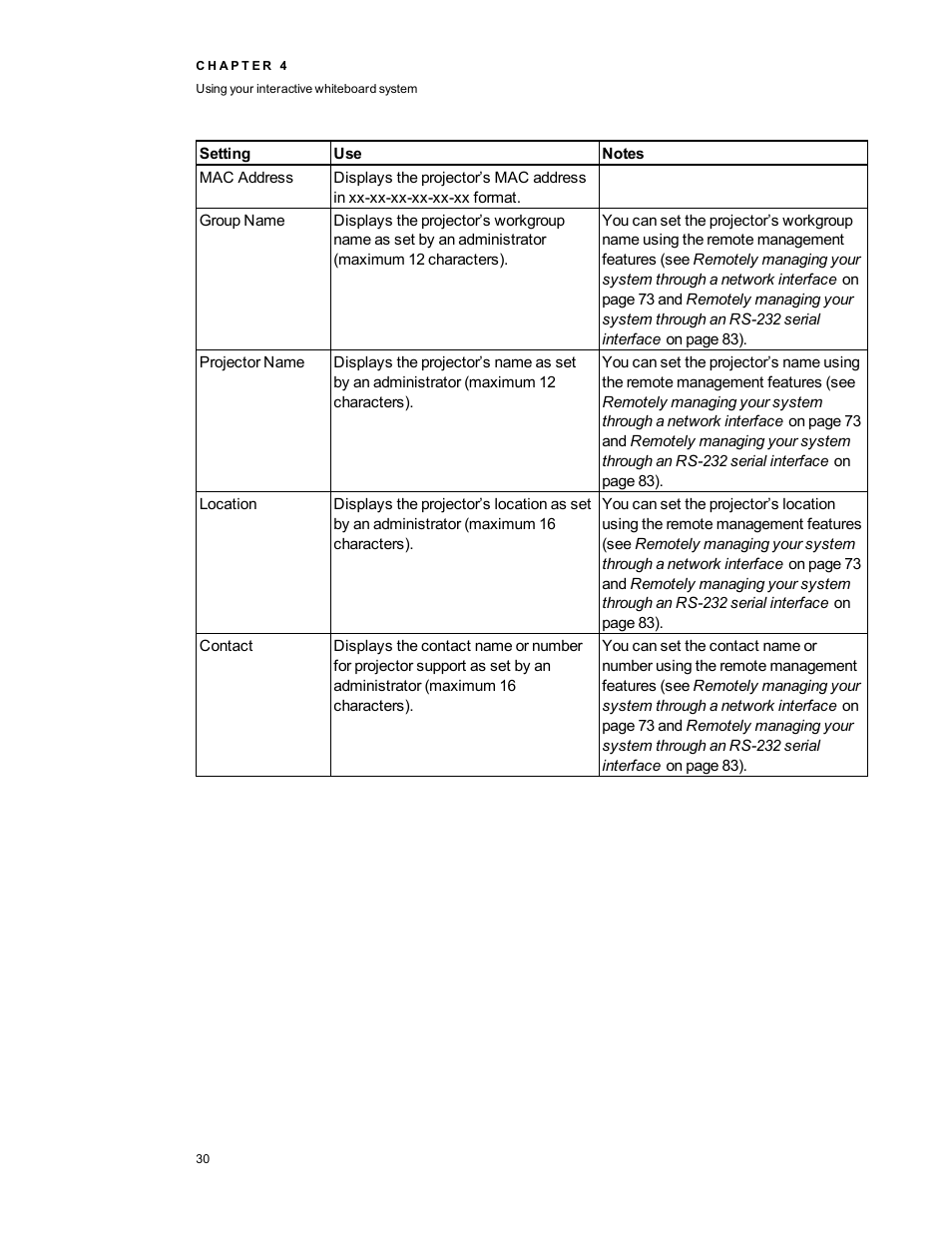 Smart Technologies 800i5e-SMP User Manual | Page 42 / 118