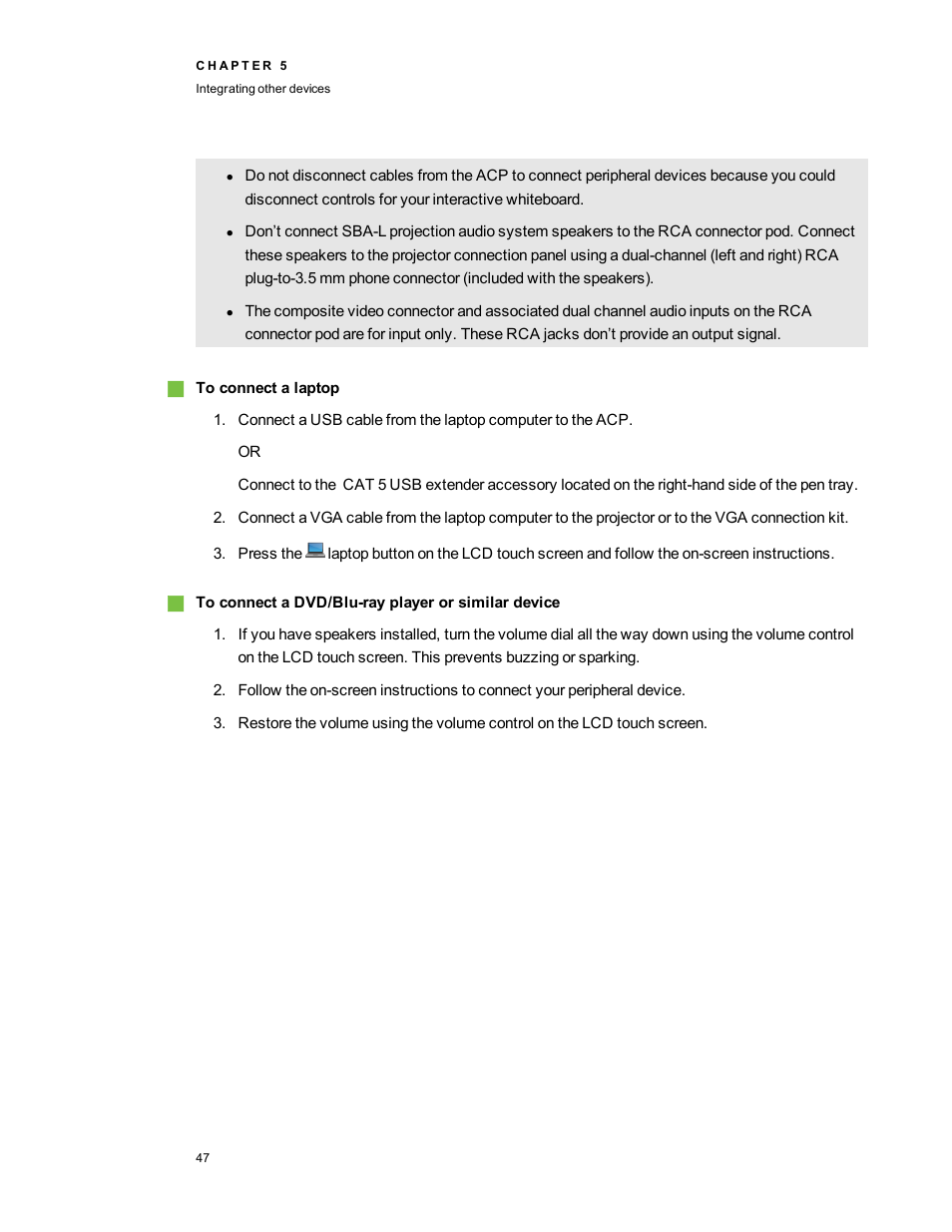 Smart Technologies 800i5e-SMP User Manual | Page 59 / 118