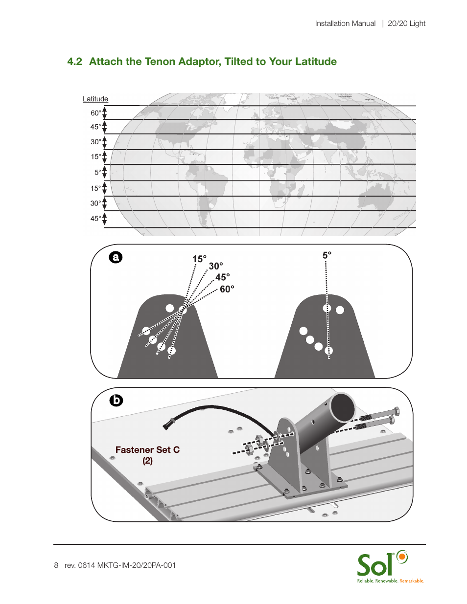 Sol 20/20 Solar LED Lighting Systems User Manual | Page 8 / 19