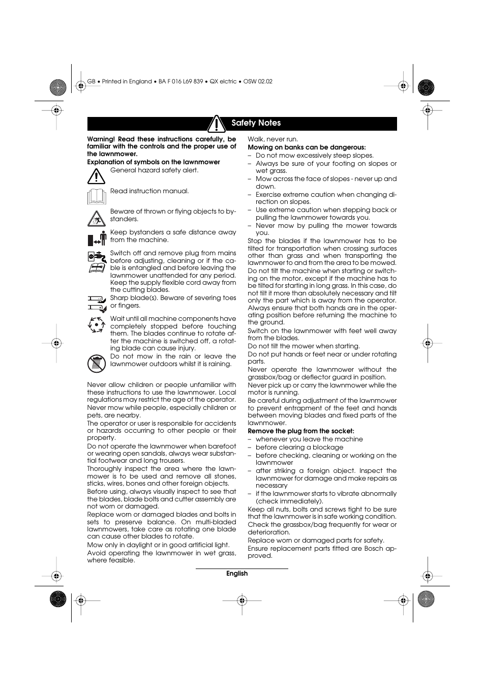 Atco QX User Manual | Page 13 / 97