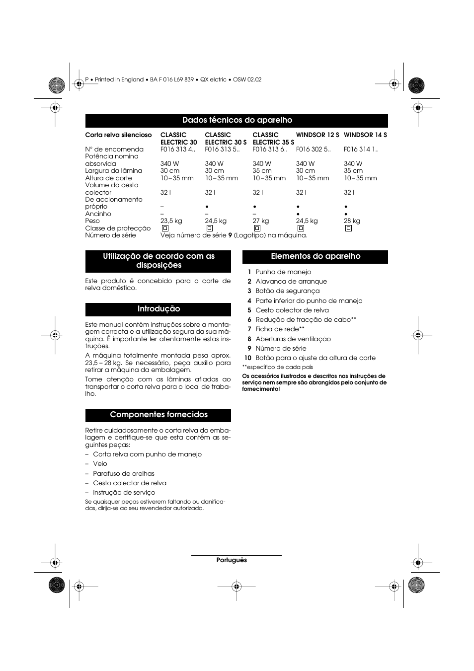 Atco QX User Manual | Page 35 / 97