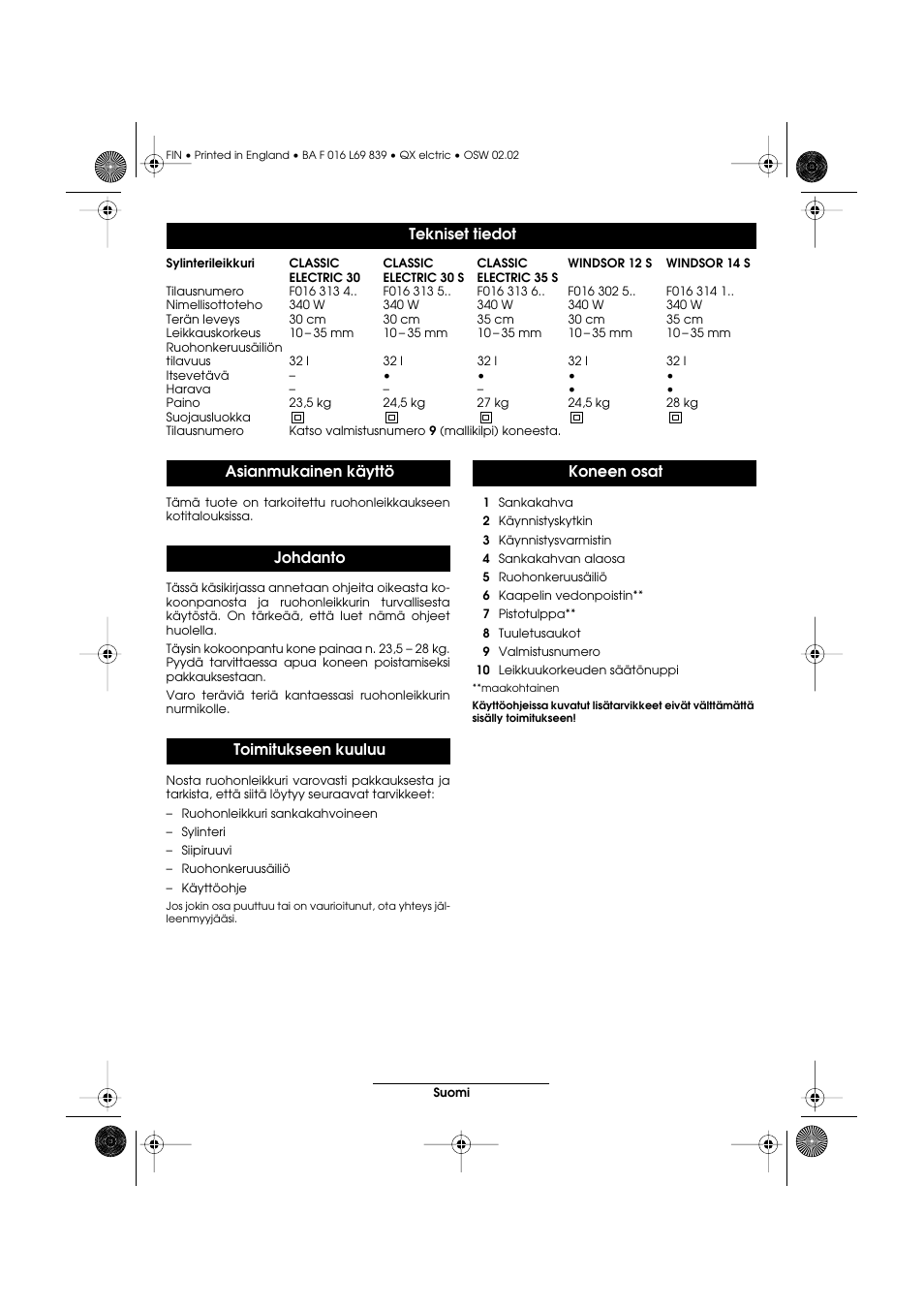 Atco QX User Manual | Page 77 / 97