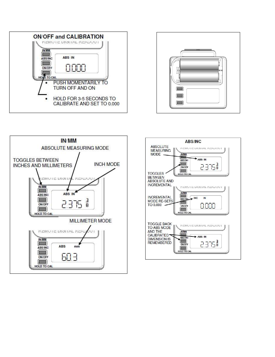 Wixey WR525 Type 2 REMOTE ROUTER READOUT User Manual | Page 3 / 5