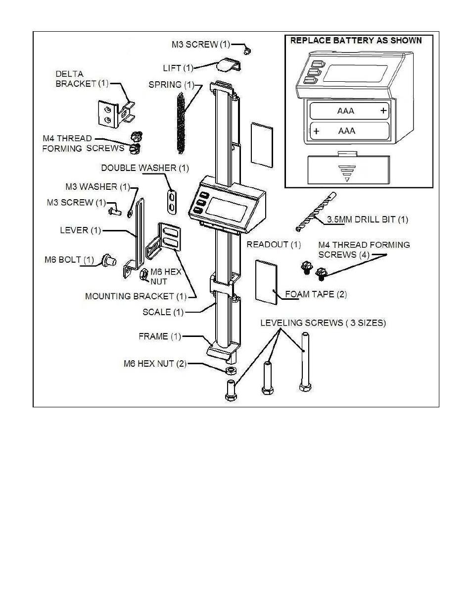 Wixey WR510 Type 2 PLANER READOUT User Manual | Page 8 / 8
