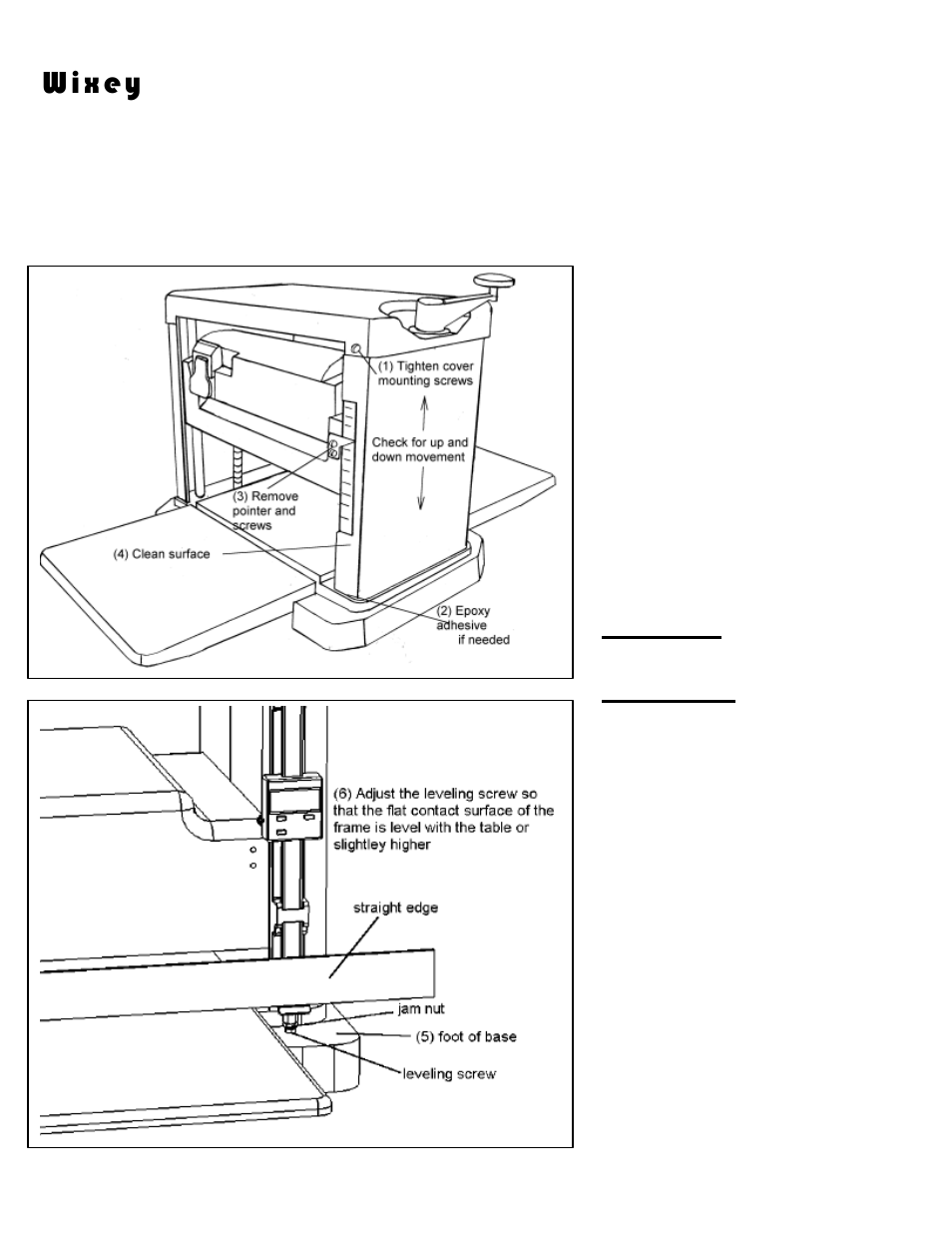 Wixey WR500 ELECTRONIC DIGITAL READOUT User Manual | 10 pages