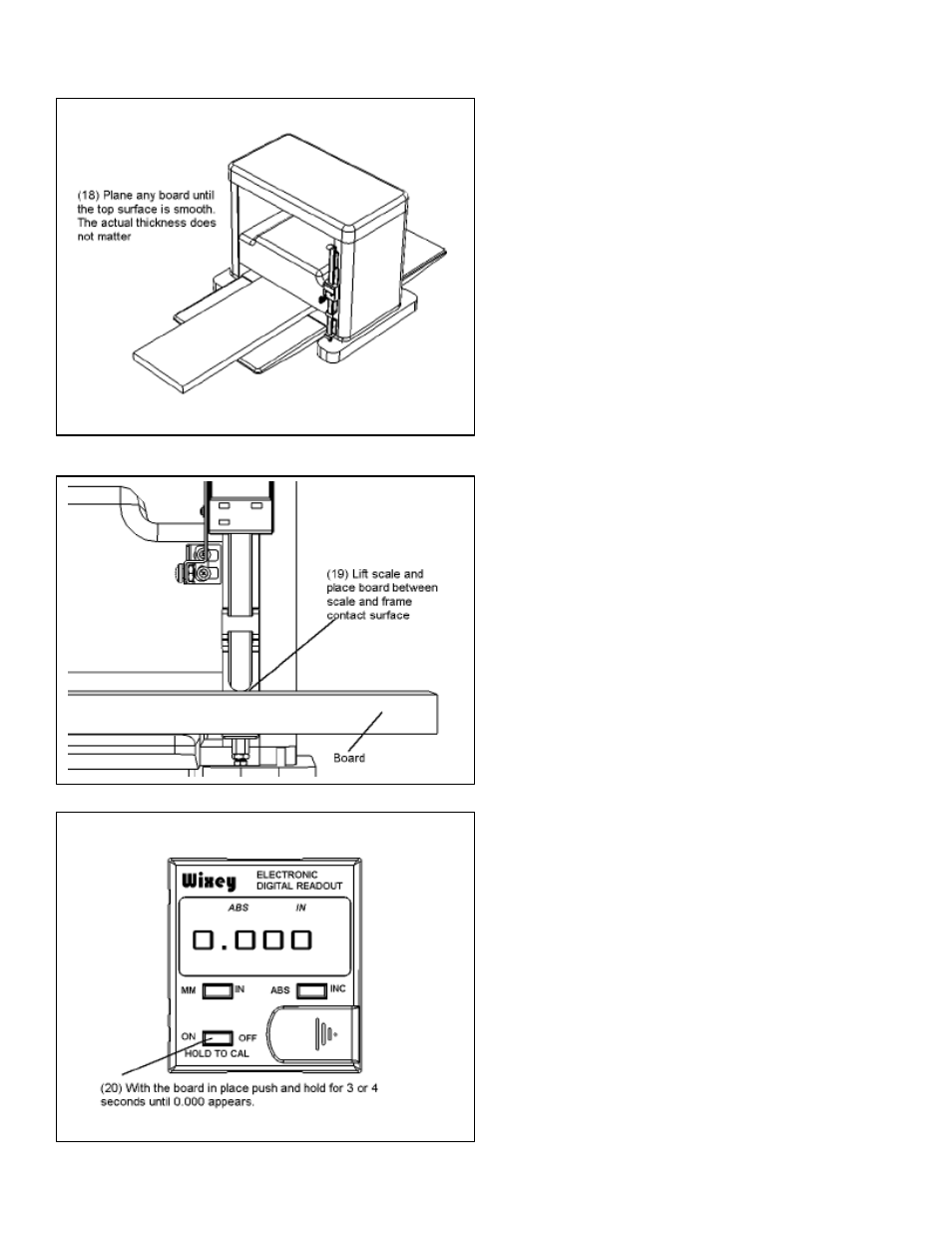 Wixey WR500 ELECTRONIC DIGITAL READOUT User Manual | Page 6 / 10