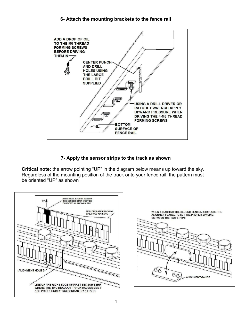 Wixey WR700 DIGITAL FENCE READOUT User Manual | Page 4 / 8