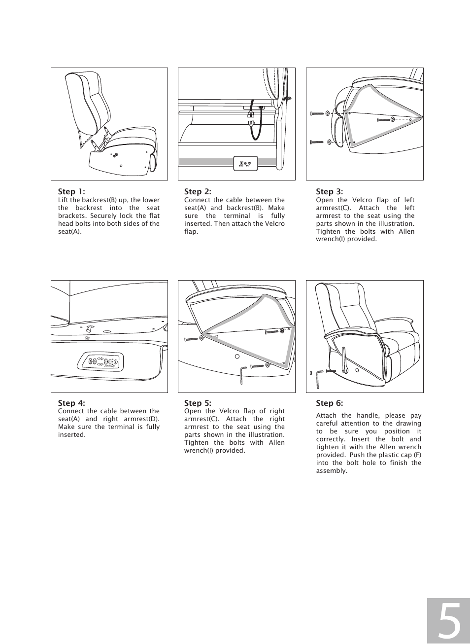 X Rockers 06109 User Manual | Page 5 / 8