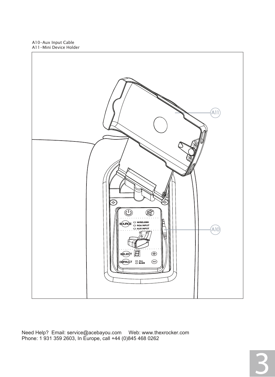 Deluxe manual 3.pdf | X Rockers 06114 User Manual | Page 3 / 12