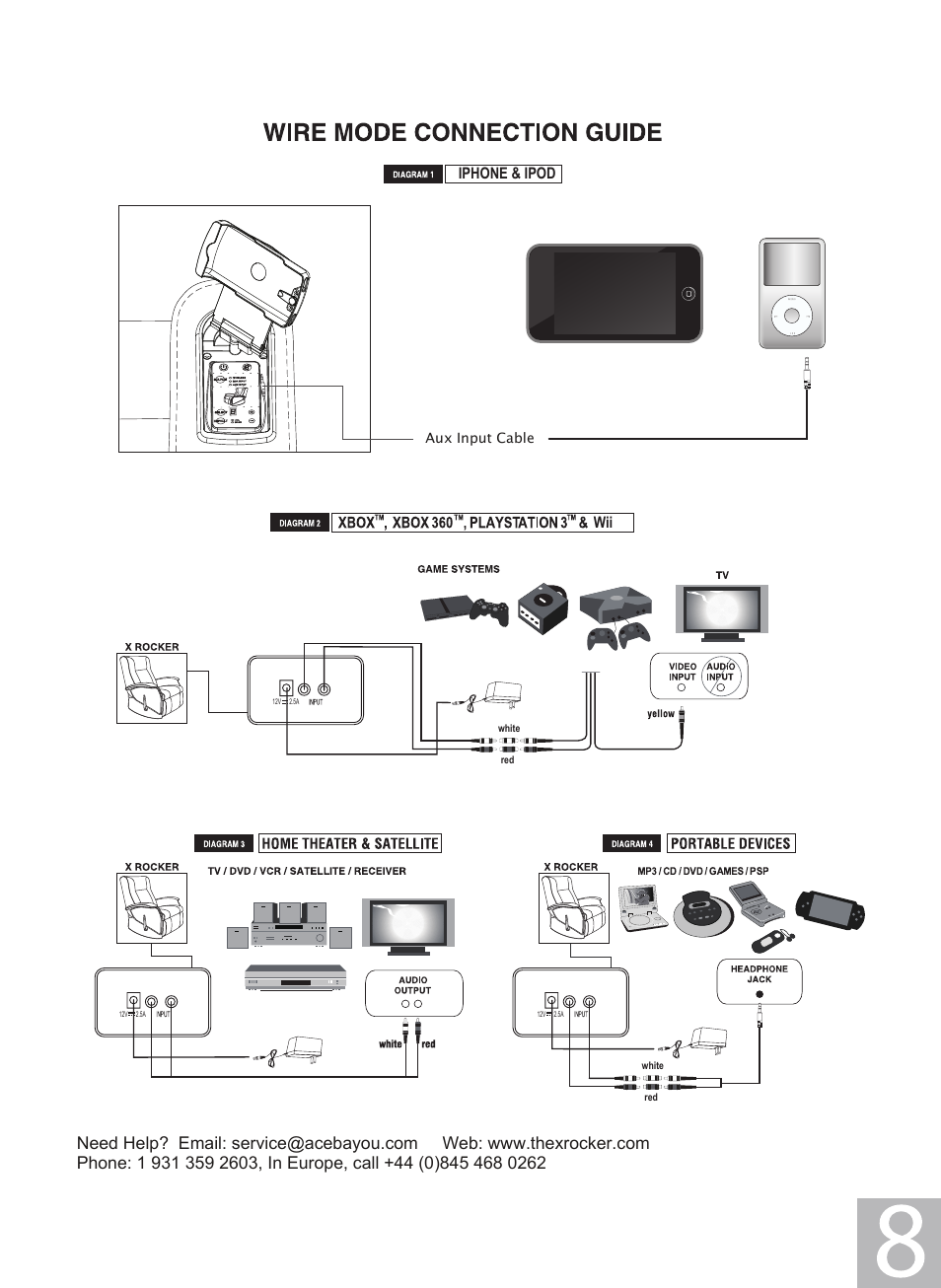 Deluxe manual 7.pdf | X Rockers 06114 User Manual | Page 8 / 12