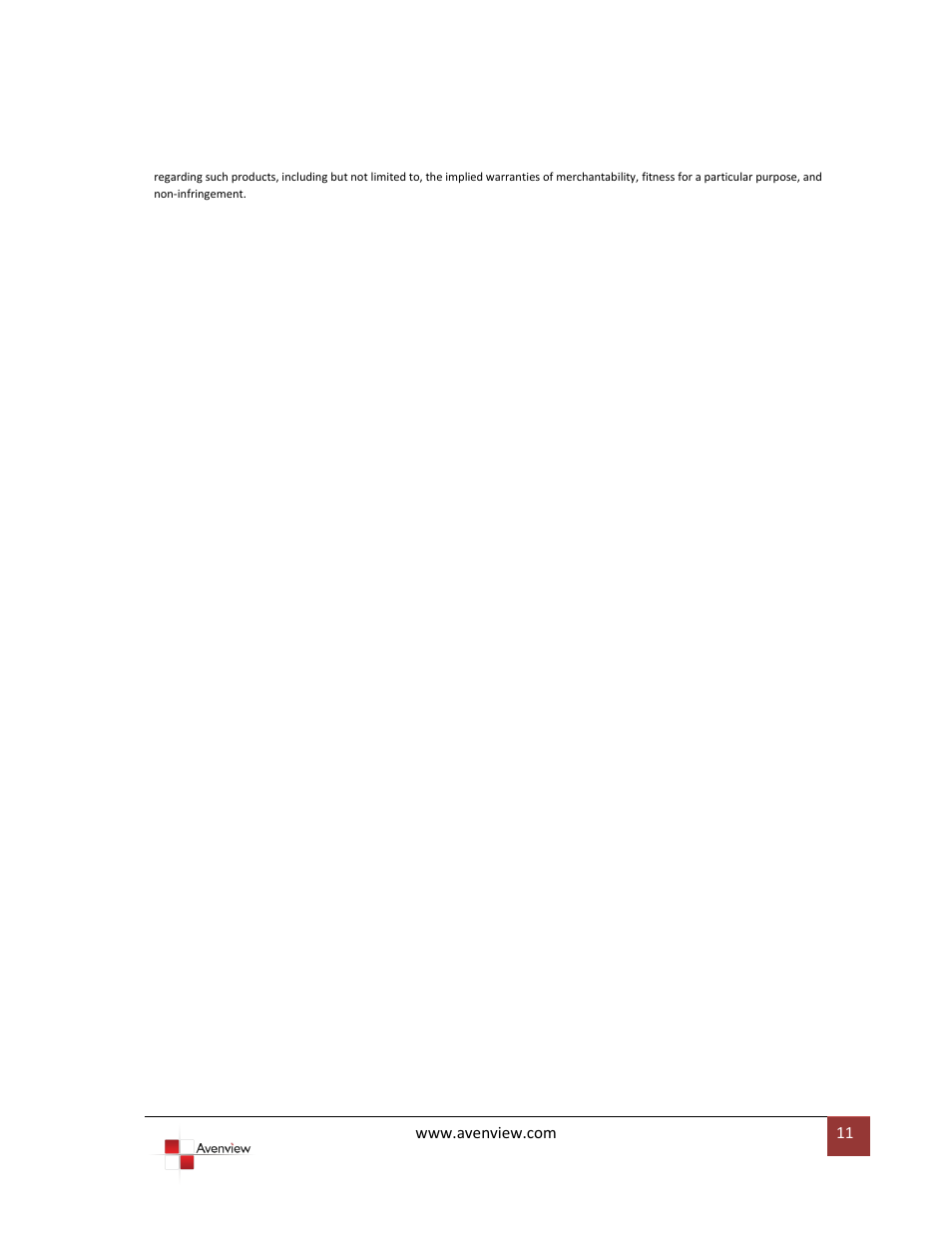 Avenview FO-DVI-DL-330 Series User Manual | Page 11 / 11