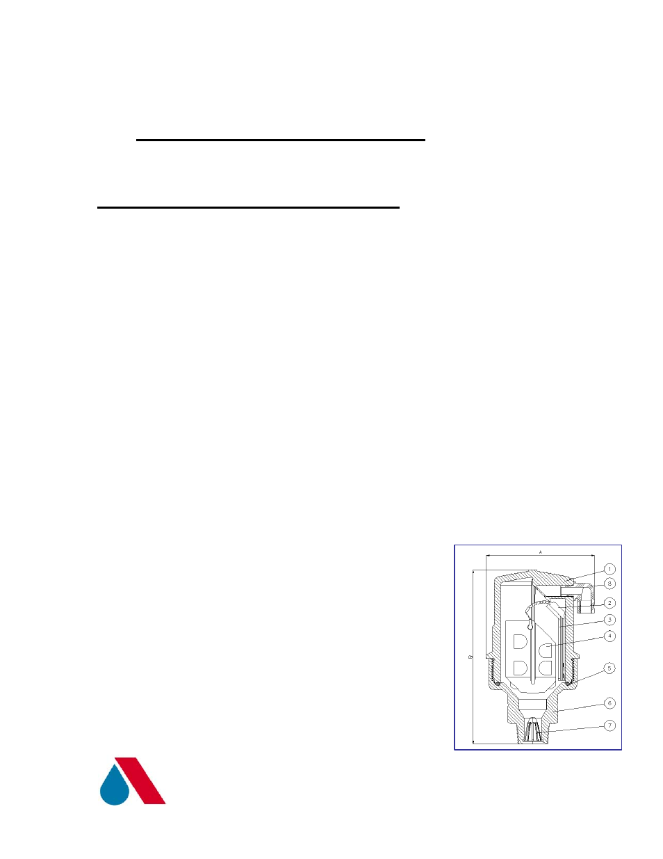 B. maintening the d060 hf-ns air valve | A.R.I. D-060HFNS EN User Manual | Page 2 / 4