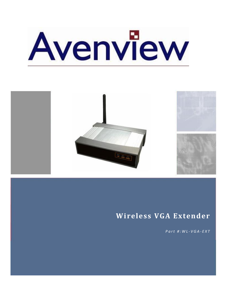 Avenview WL-VGA-EXT User Manual | 4 pages