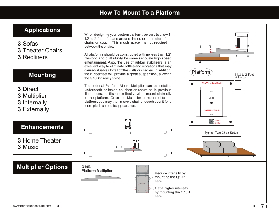 EarthQuake MQB-1 MiniQuake User Manual | Page 7 / 12